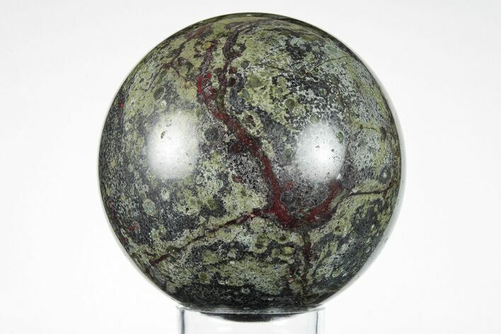 Polished Dragon's Blood Jasper Sphere - South Africa #202749